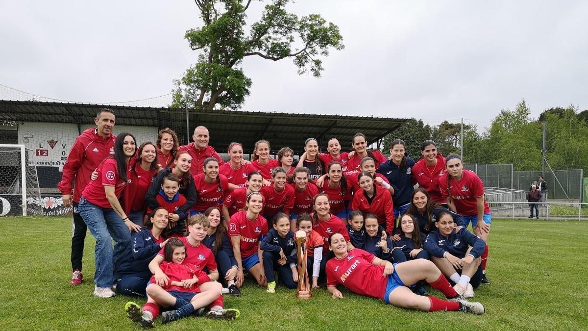 Gijón Femenino, campeonas de Tercera Federación