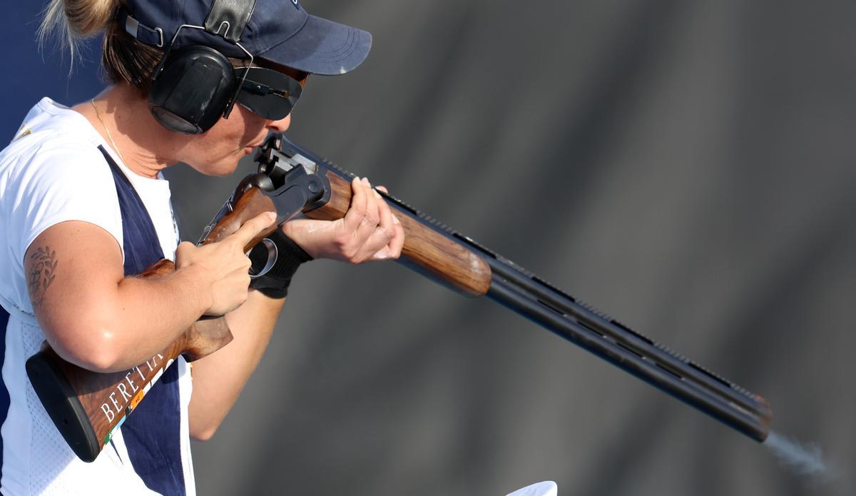 Fátima Gálvez, en la imangen, y Mar Molné acaban la primera jornada de foso en cabeza. Fátima Gálvez, en la imangen, y Mar Molné acaban la primera jornada de foso en cabeza.