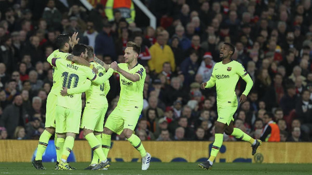 El video de una victoria para enmarcar: así fue el triunfo del Barça en Old Trafford