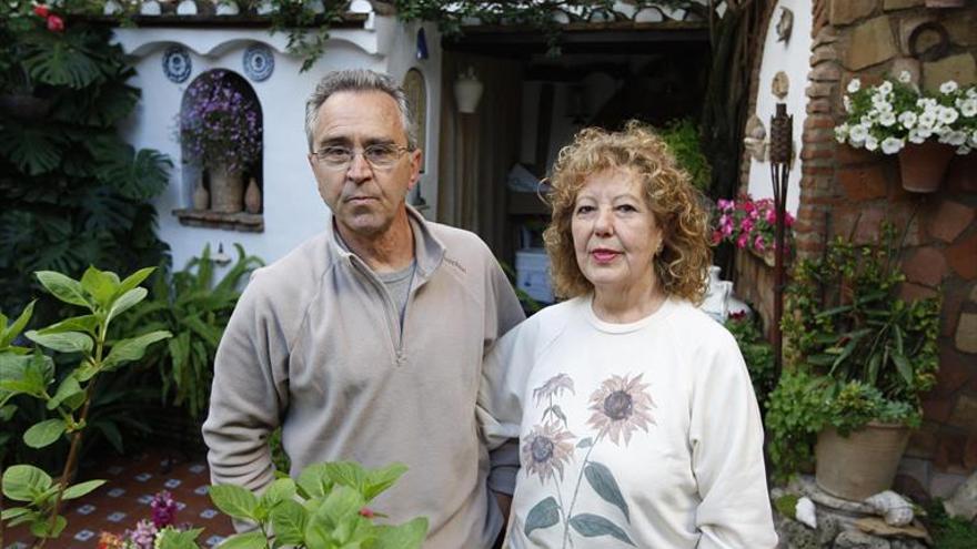 Inés Luque y Diego Ortega, insignias de Oro de los Patios