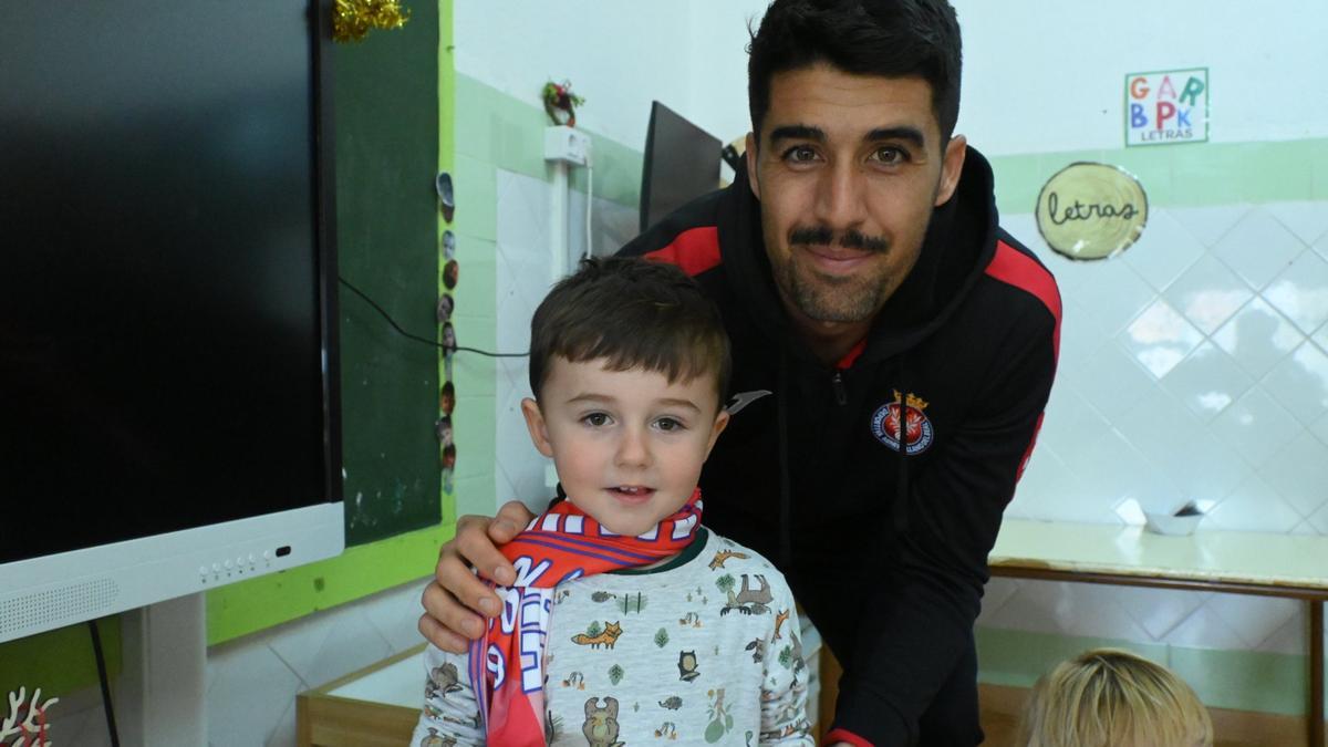 Álex Lázaro en el CEIP San Ginés