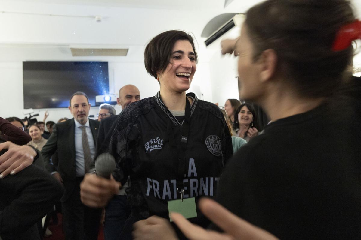 La actriz Alba Flores.