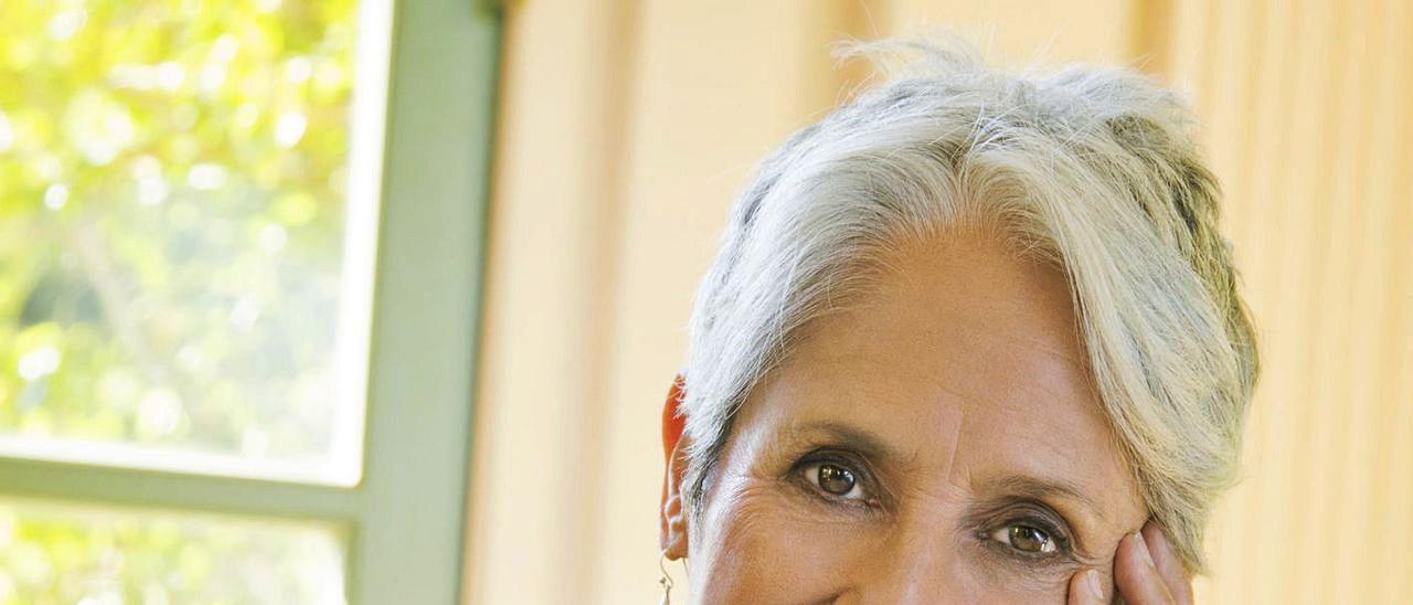 Joan Baez, en una imagen de 2018. | STEWART WOLLAND