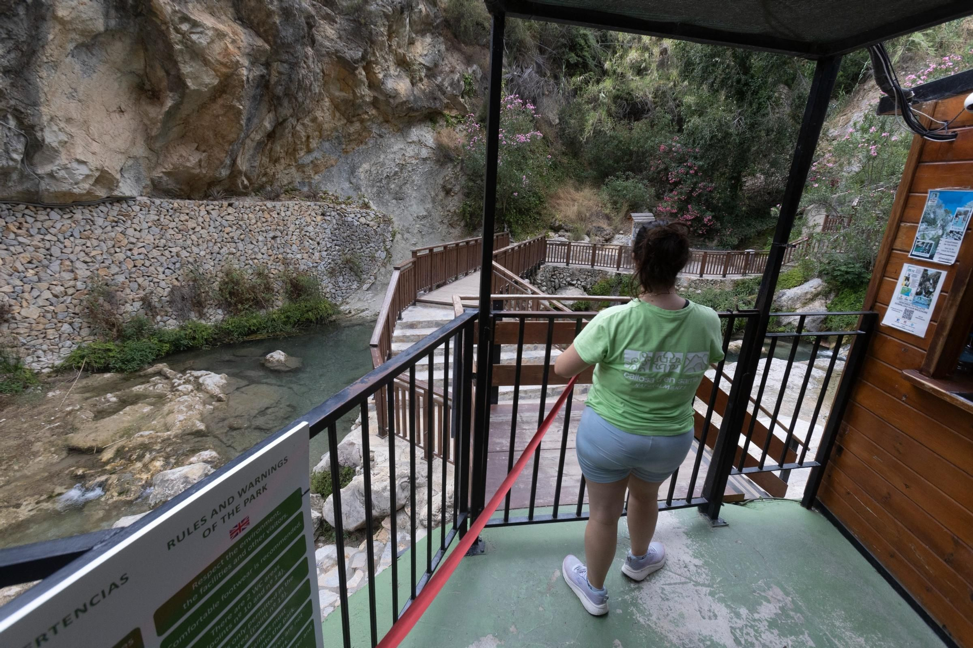 Las Fuentes del Algar, cerradas por contaminación biológica