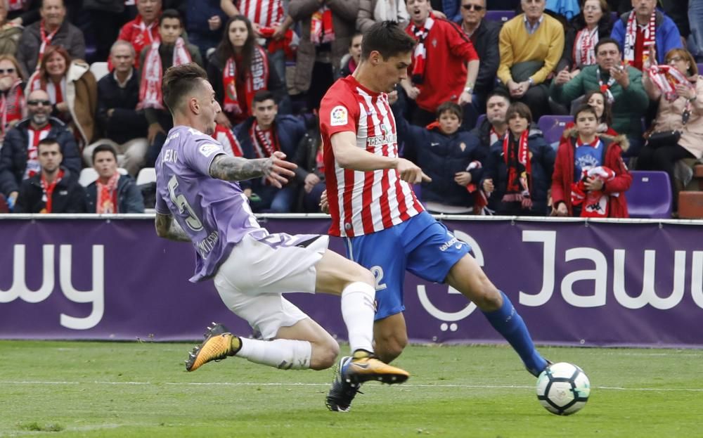 Valladolid - Sporting, en imágenes