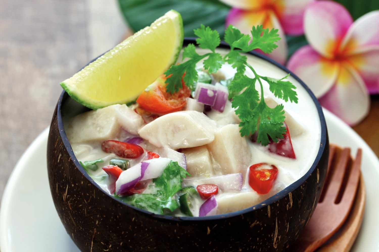 Plato del Tiko's seafood restaurant and bar.