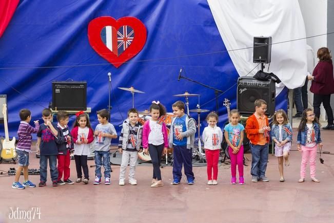 Festival escolar de lenguas extranjeras en La Atalaya de Guía