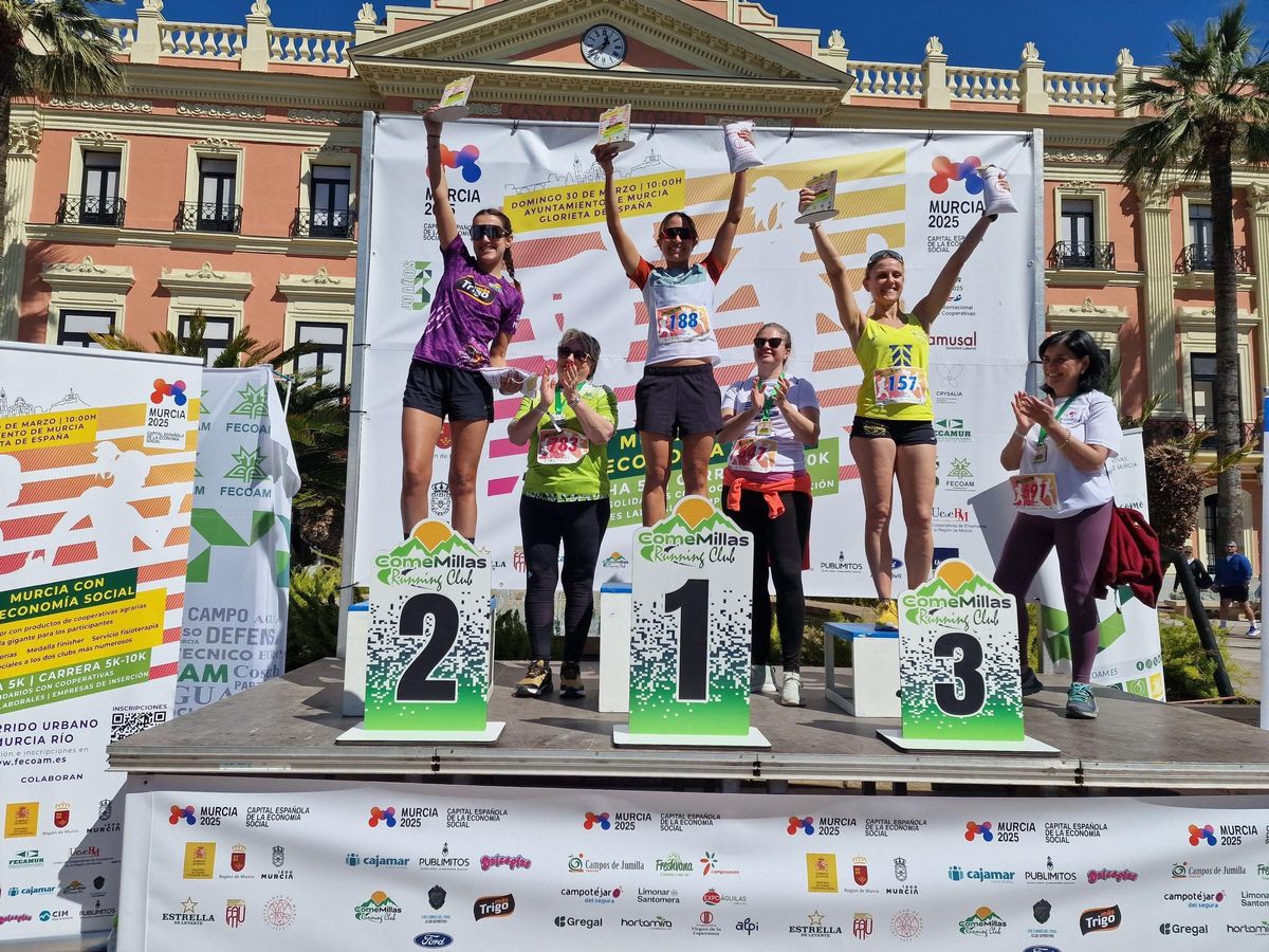 Irene Quilón se alzó con la victoria en 10K femenina.