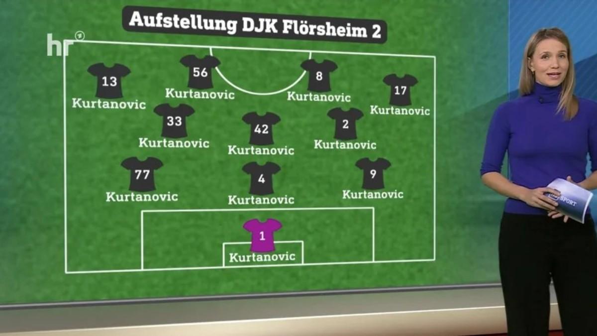 La alineación del DJK Flörsheim