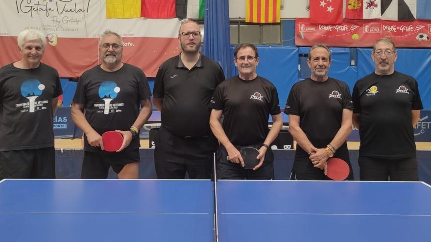 El setabense José Rafael Ballester se proclama subcampeón de España de tenis de mesa