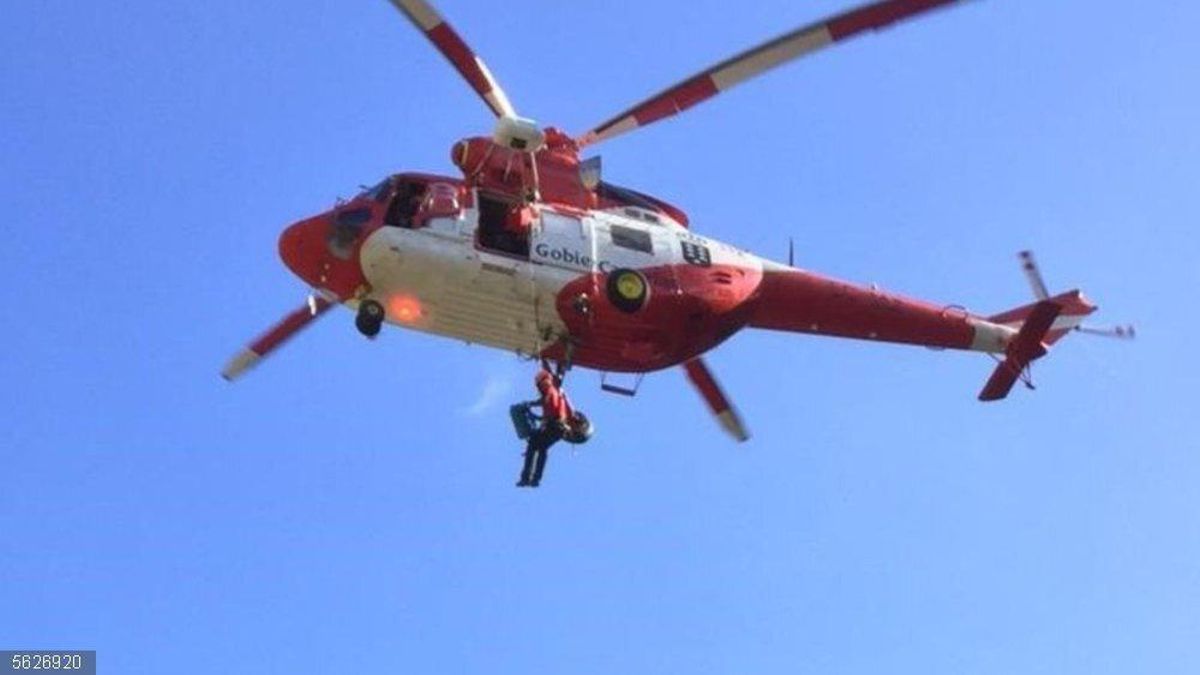 Helicóptero del GES