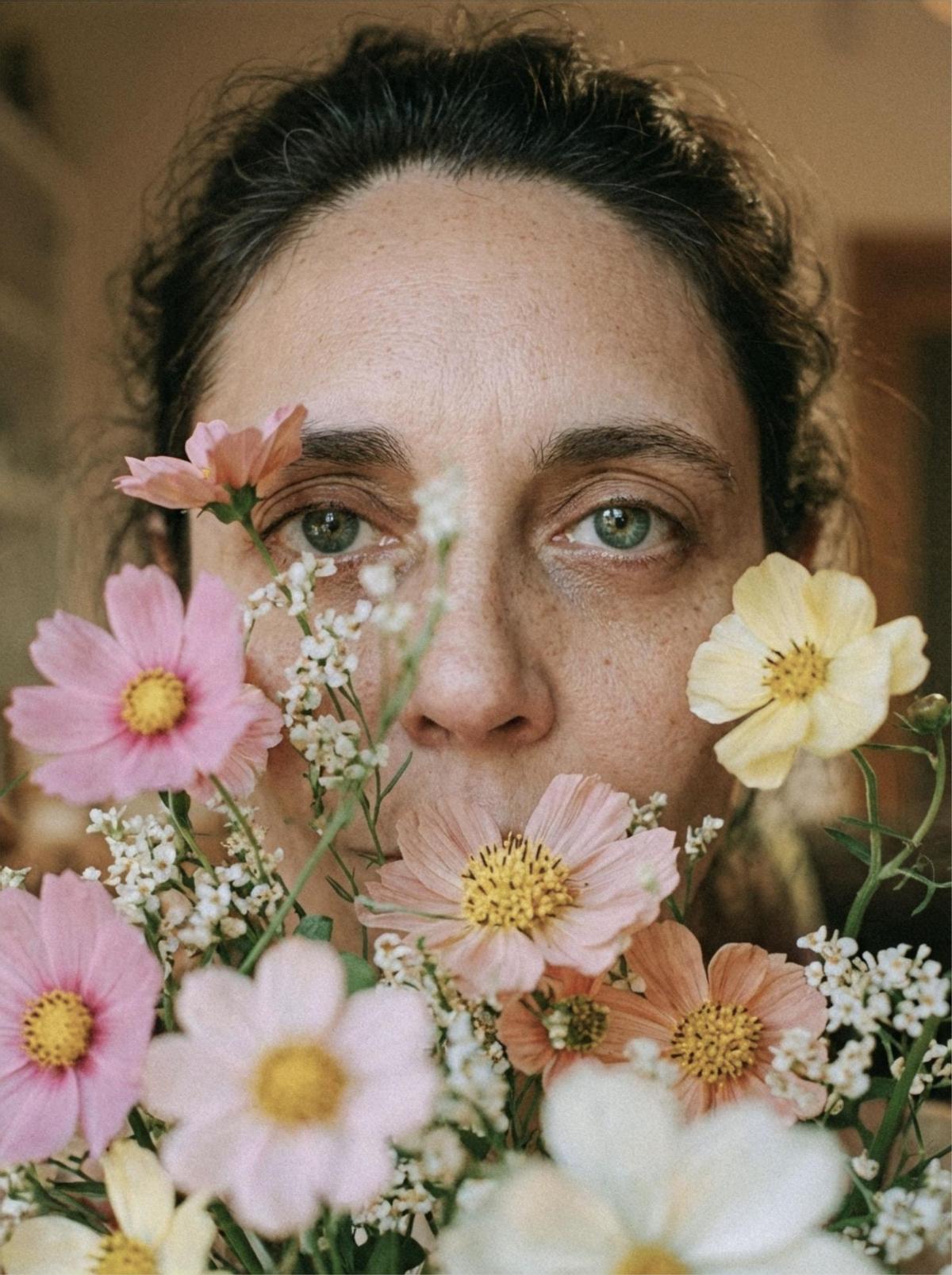 Algunas de las flores usadas para el ecoprint