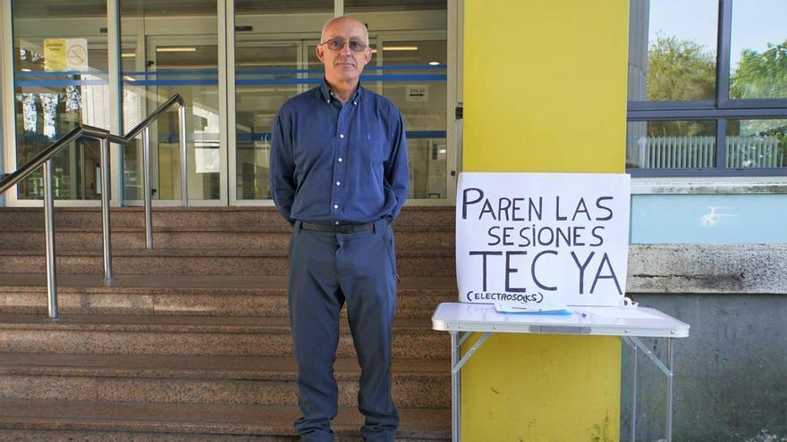 El padre de Iván en huelga de hambre para detener la terapia electroconvulsiva