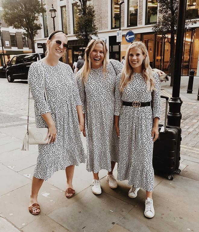 Tres mujeres, tres estilos diferentes de lucir el vestido viral de Zara