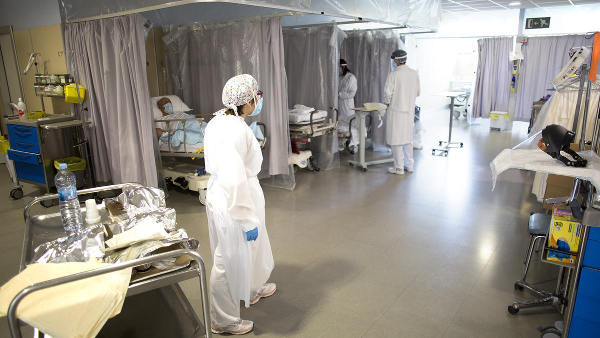 A l&#039;Hospital de Figueres hi ha 11 persones ingressades per Covid-19