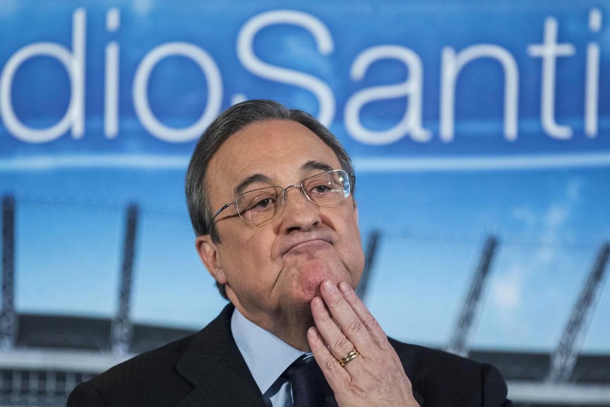 Florentino Pérez, presidente del Real Madrid