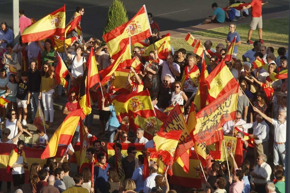 Fotogalería /  Concentración por la unidad de España.