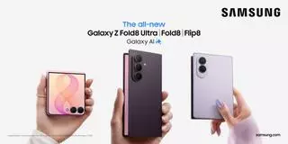 Samsung redobla su apuesta por el formato plegable y la IA con la nueva gama de Galaxy Z