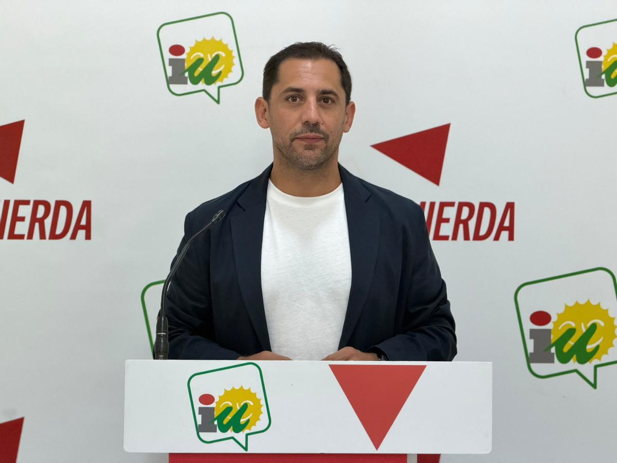 Sebastián Pérez en rueda de prensa.