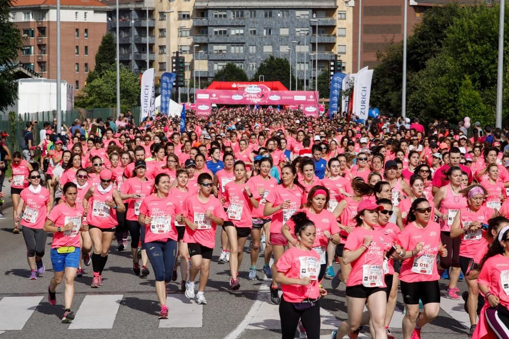 Carrera de la mujer 2018 en Gijón