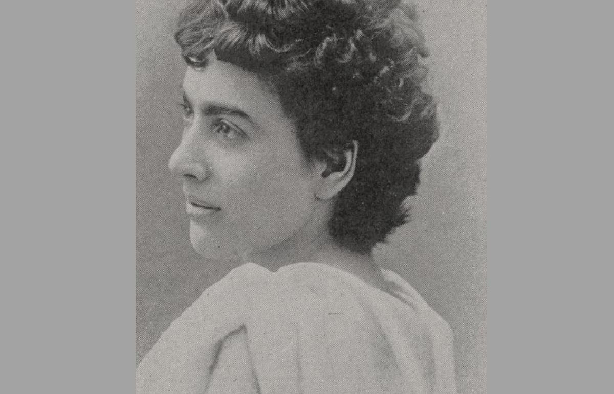 Elizabeth Magie, en un retrat de 1892.