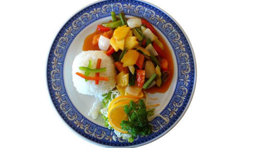 Uno de los platos que preparan en ATI Thai-Perú