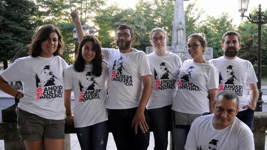 La presentación de las actividades tuvo lugar ayer en la Praza da Torre de Lalín. // Bernabé/Javier Lalín