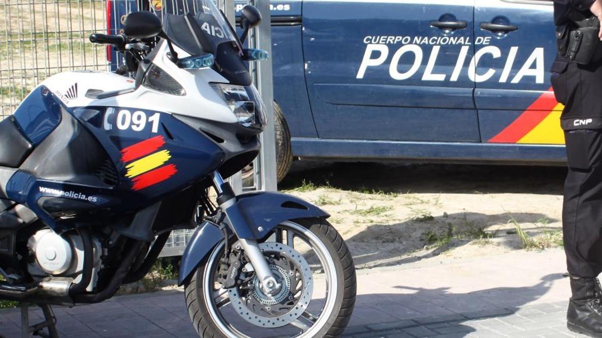 Imagen de archivo de vehículos de la Policía.