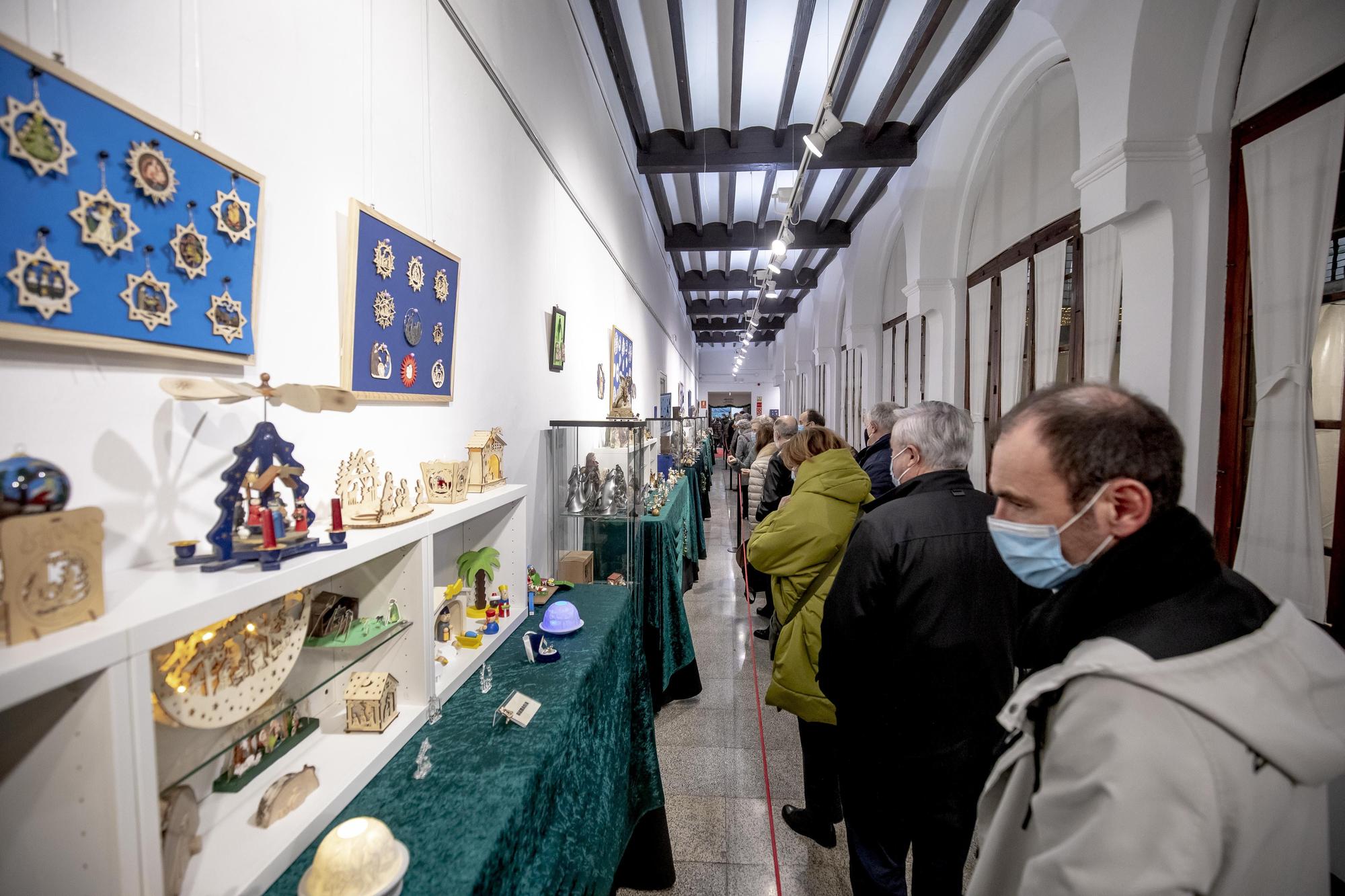 Exposición de belenes en el Jai de Nadal del Centro de Historia y Cultura Militar de Palma