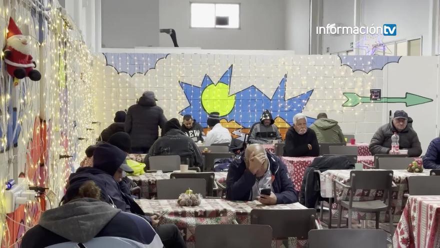 Elche activa un plan de emergencia para proteger a las personas sin hogar ante el frío intenso