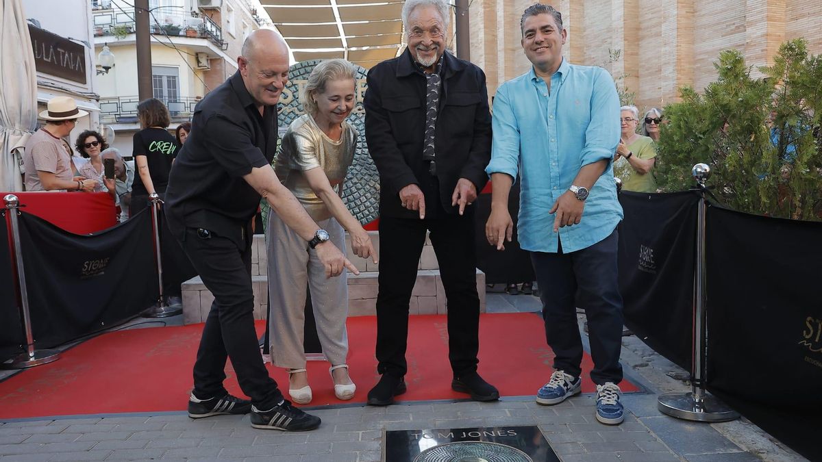 Tom Jones estrena su estrella en Mérida