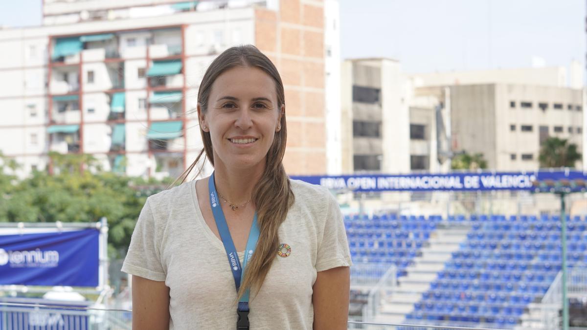 Anabel Medina, directora del Open Internacional València de tenis