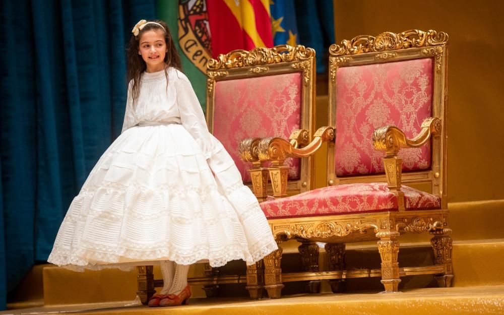 Ensayo de la exaltación de la falleras mayores de València 2019