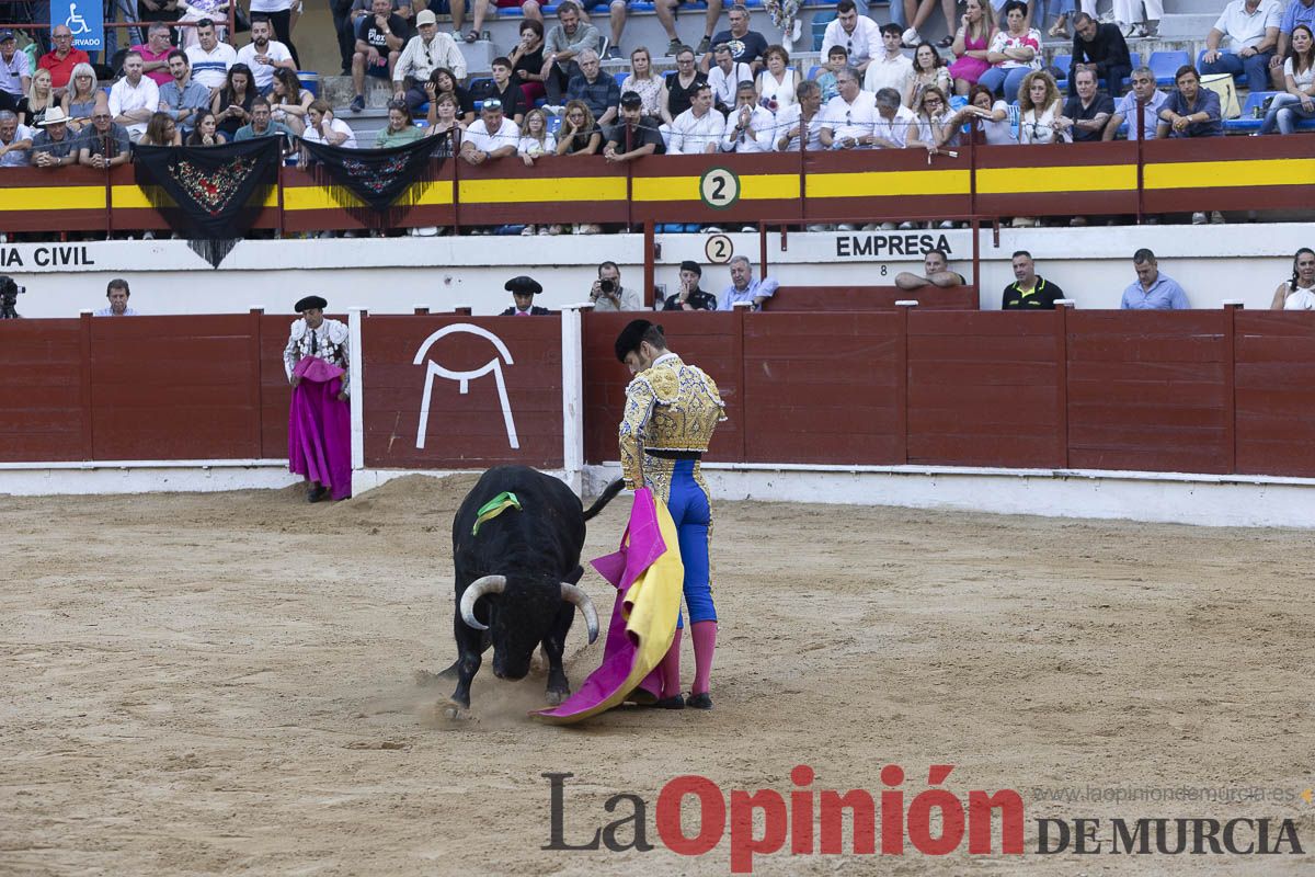 Corrida de toros en Abarán (El Fandi, Emilio de Justo, El Payo)