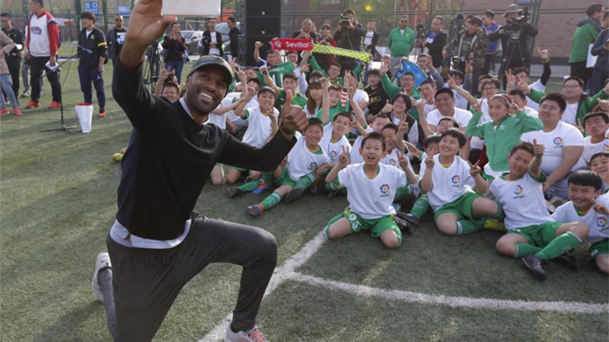 Kanoute promociona LaLiga