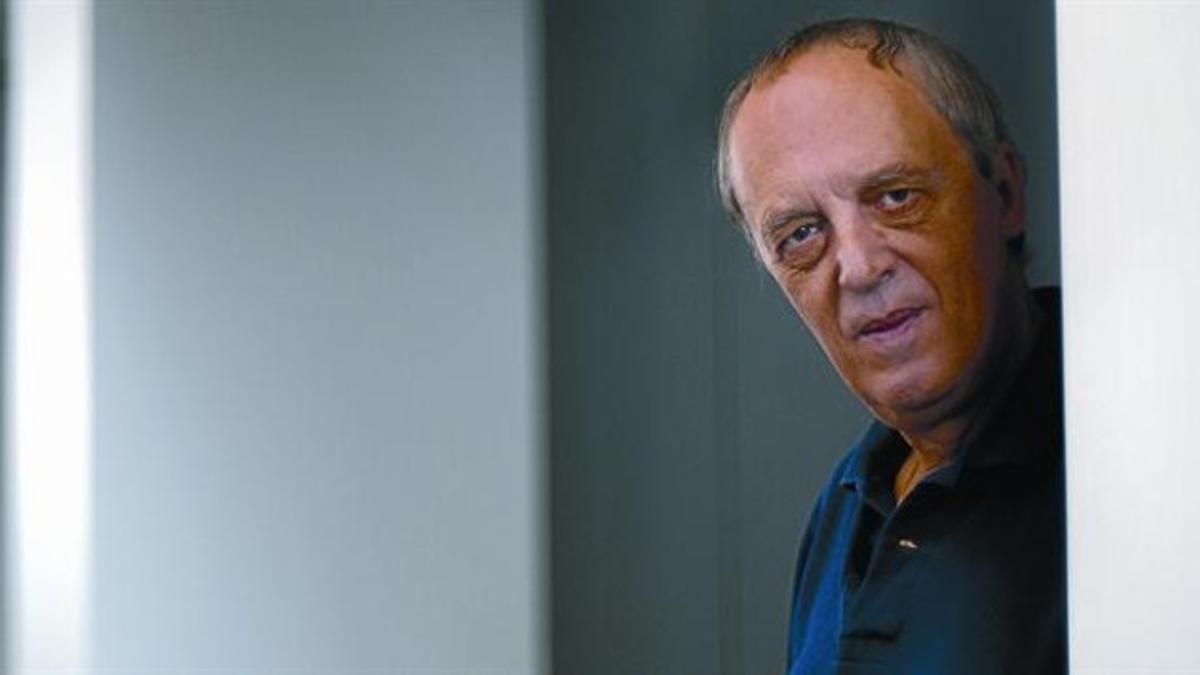 El legendario director de cine italiano Dario Argento, fotografiado ayer en el Festival de Sitges, donde presentó 'Drácula 3D'.