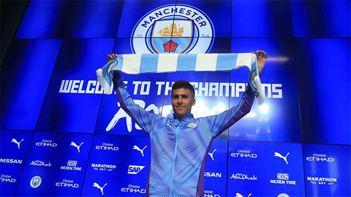 Rodri: "Es un sueño venir al Manchester City"