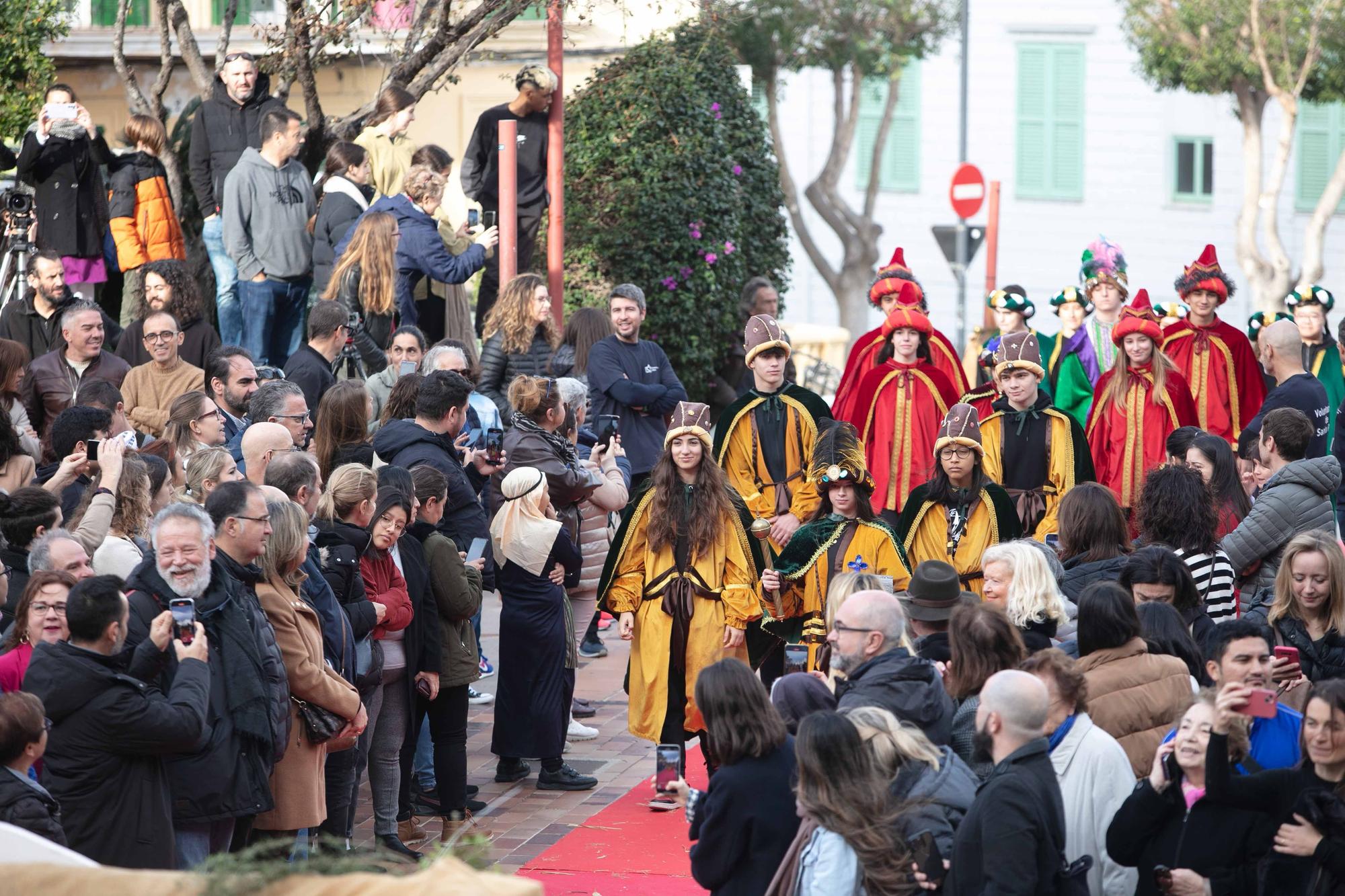 El belén viviente de la Consolación vuelve a las calles de Ibiza