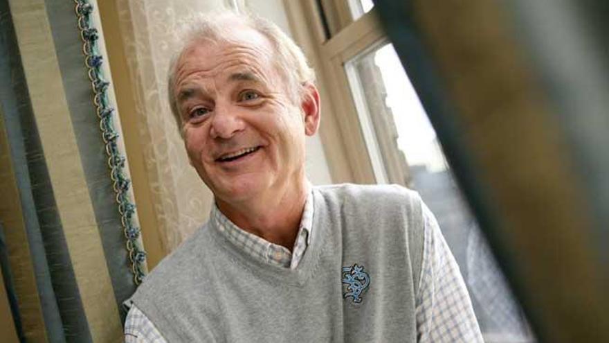 El actor estadounidene Bill Murray.