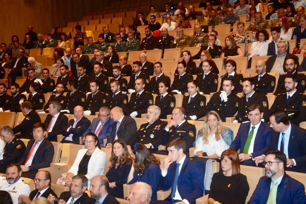 La Policía Nacional de Pontevedra celebra su patrón con una tasa criminal bajo la media