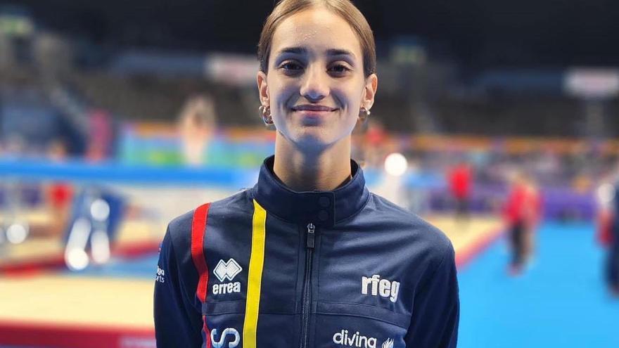 La gimnasta María Herranz.