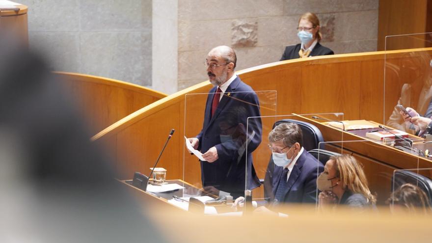 Lambán invoca el pacto para consolidar proyectos que sitúen a Aragón &quot;en la vanguardia de la economía&quot;