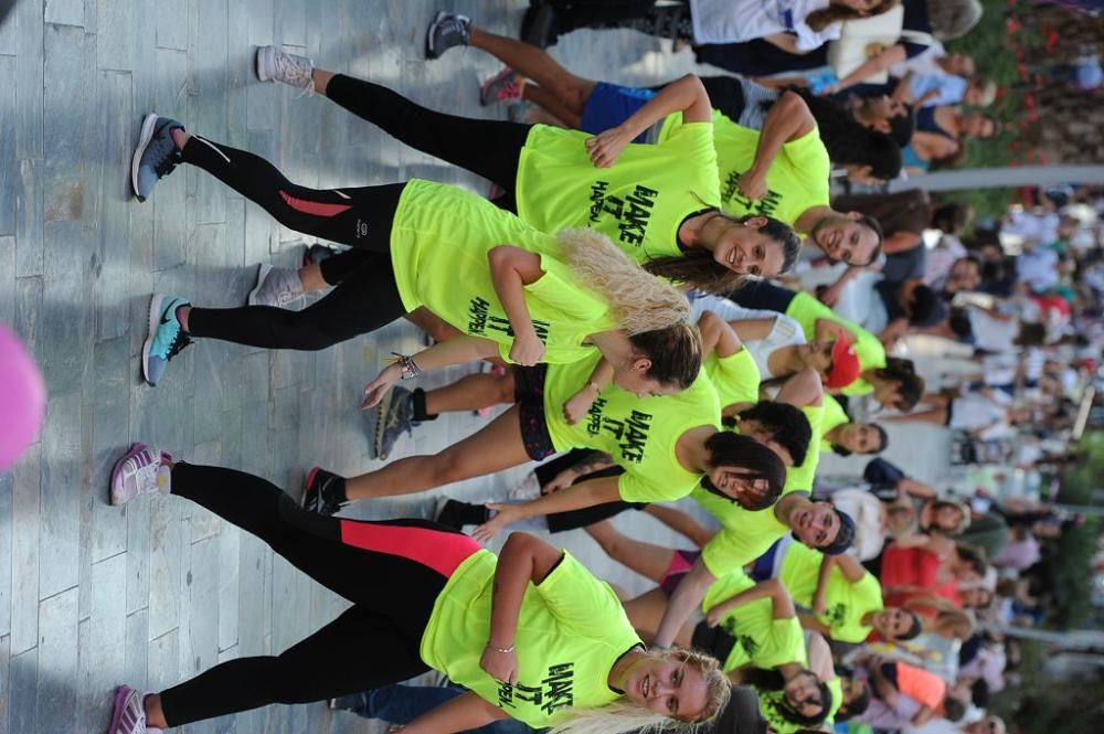 Zumba en la Avenida Libertad