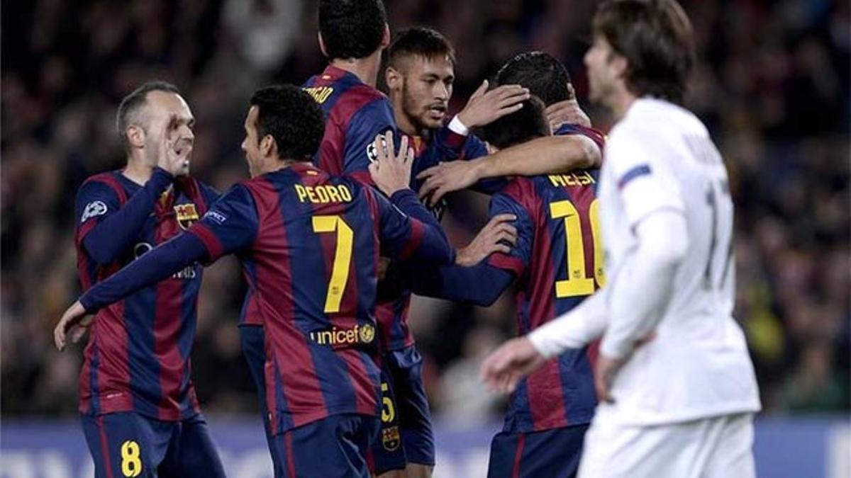 Messi y Neymar, decisivos ante el PSG