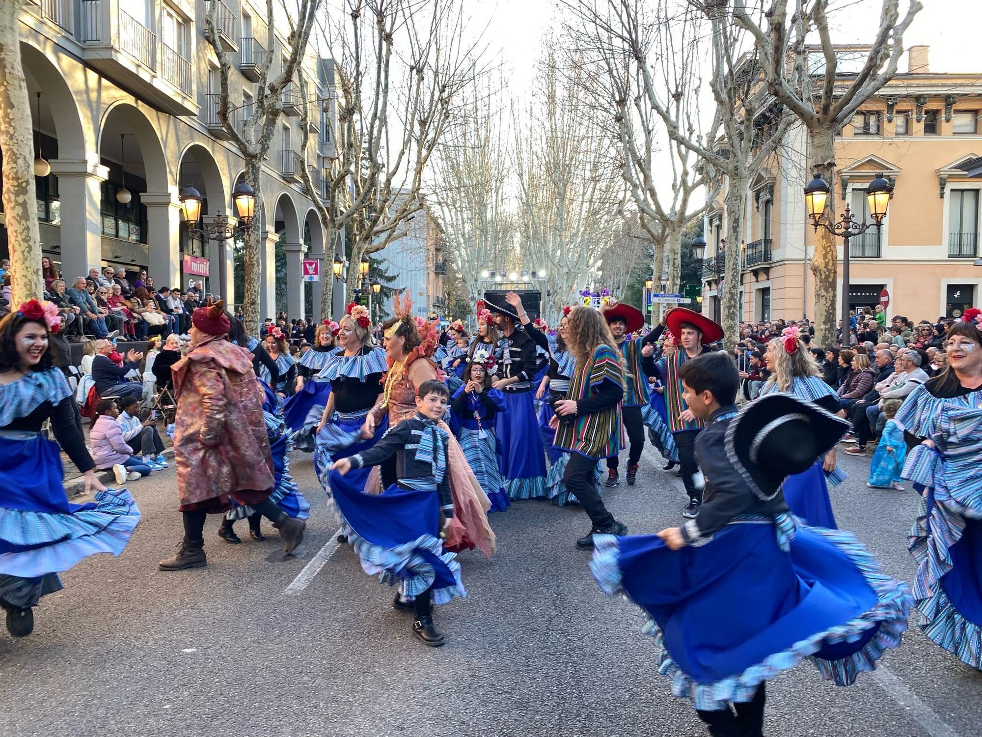 Un moment de la rua de Carnaval d'Olot