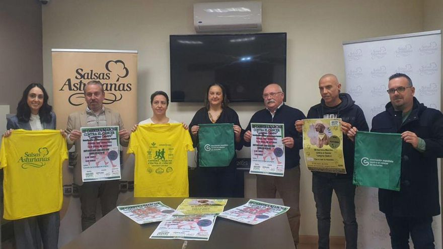 Langreo Centro corre este domingo contra el cáncer