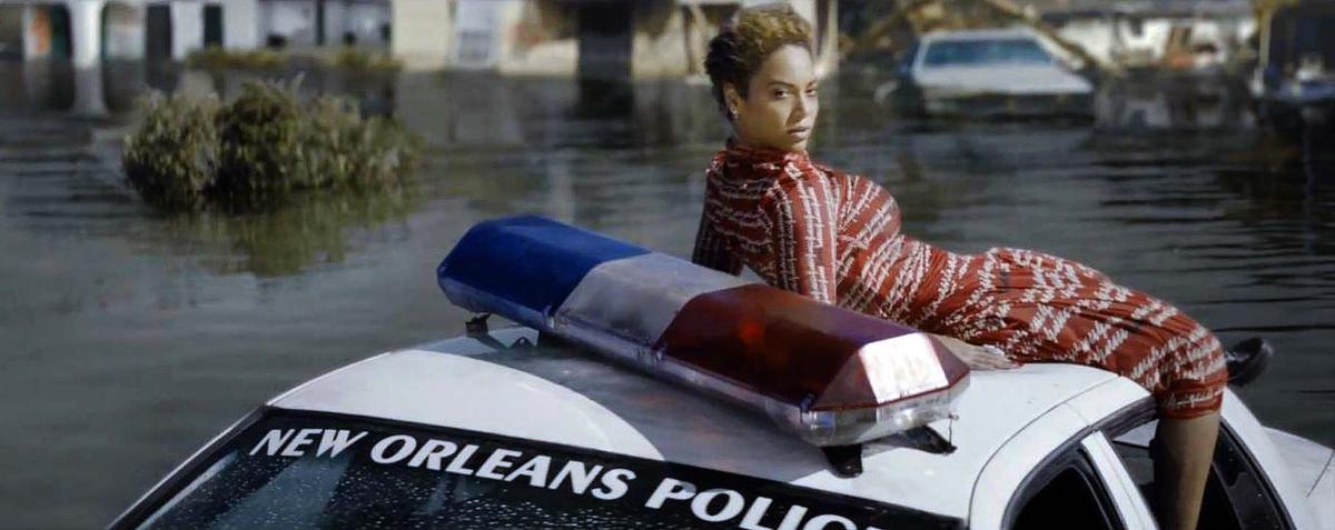 Beyoncé en el vídeo de 'Formation'. 