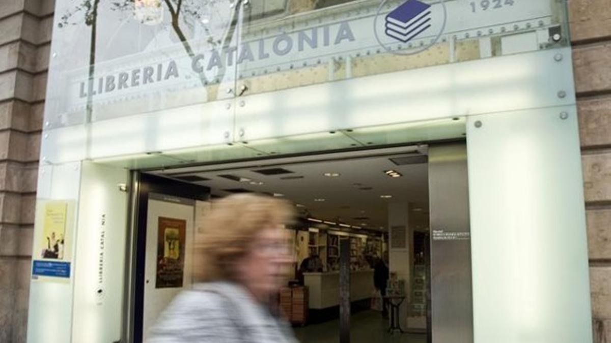 Fachada de la librería Catalònia