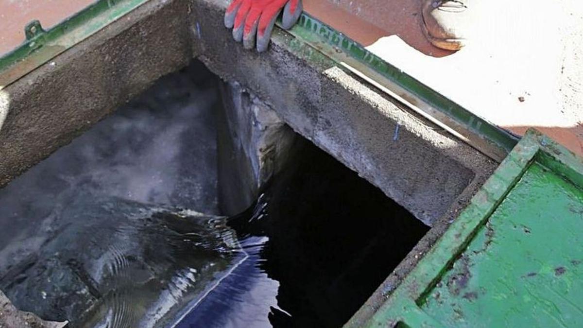 Galería de agua en el norte de Tenerife