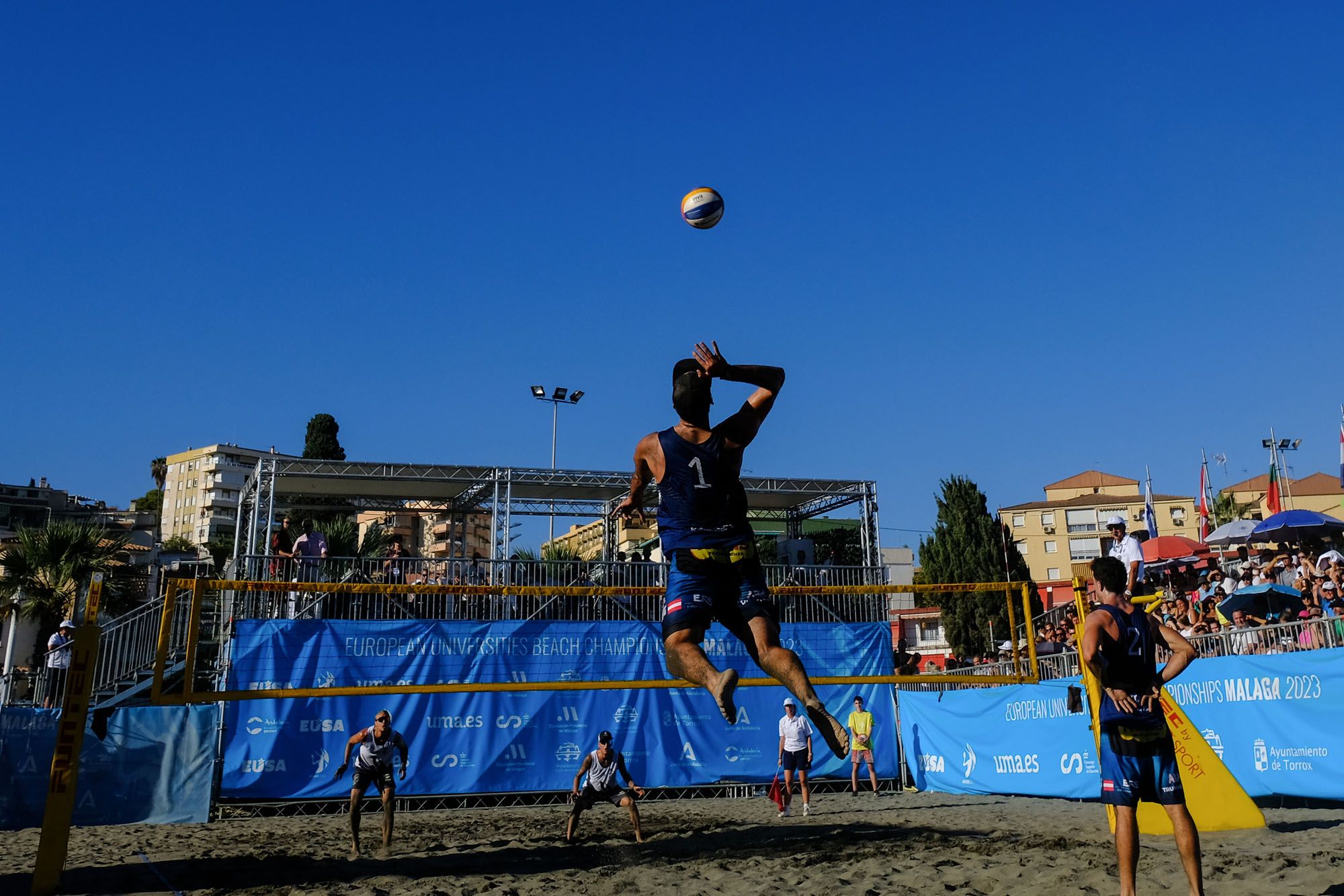 El Europeo Universitario de Voley Playa de Rincón de la Victoria, en imágenes